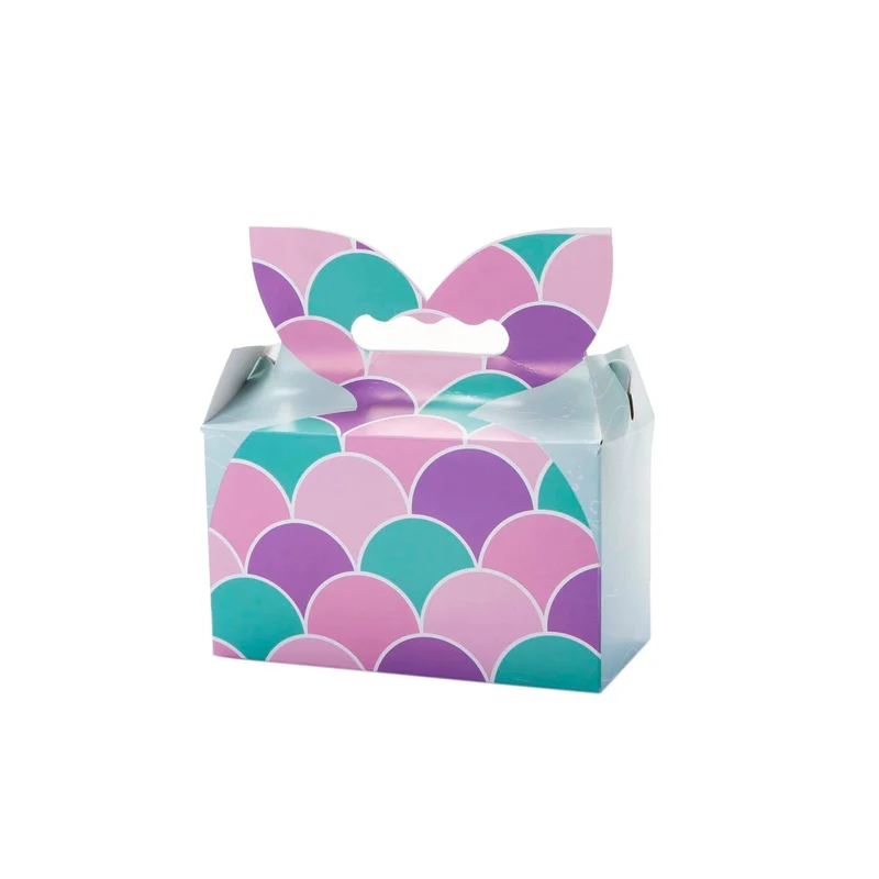 Art.7852 Sirena Cola Lonchera 22.5x18.5x9cm 2pz