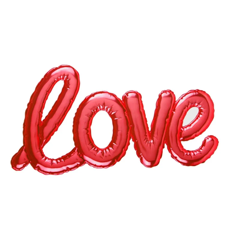 Art.7507 Calcomanía Love Globo 40x23cm 1 Planilla