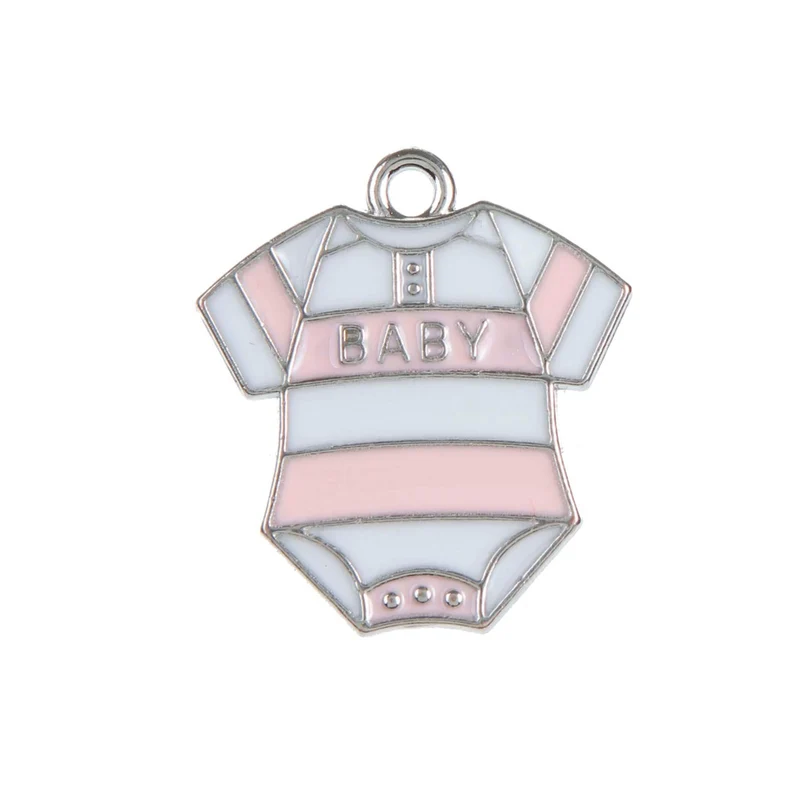 Art.7493 Dije Ropa Baby 24x22mm 3pz