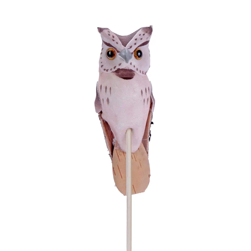 Art.7300 Búho Con Palo 28.5cm 6pz