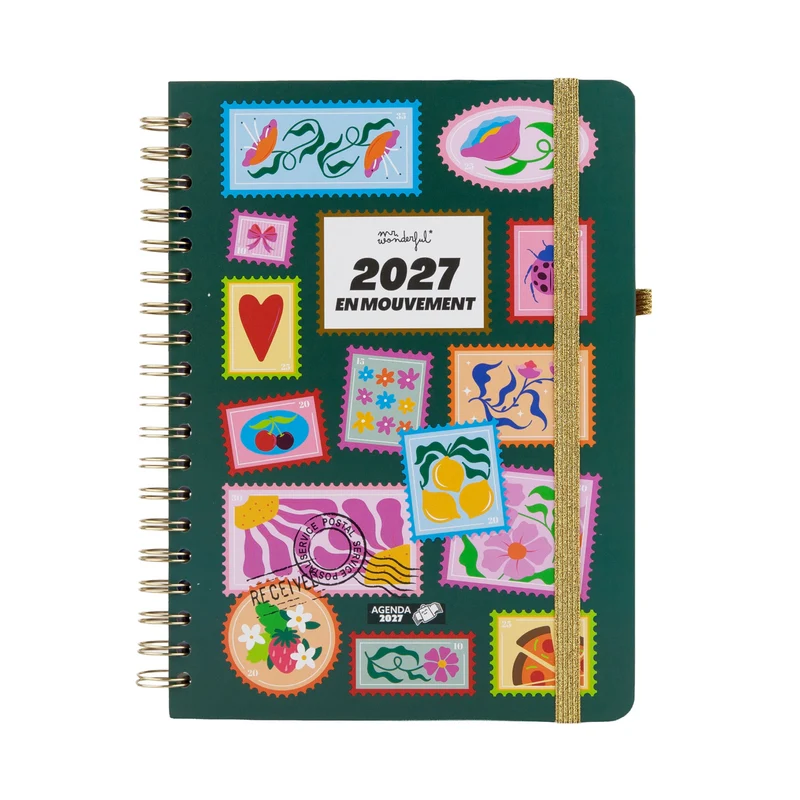 Agenda Hebdomadaire XL 2027 - Avec style