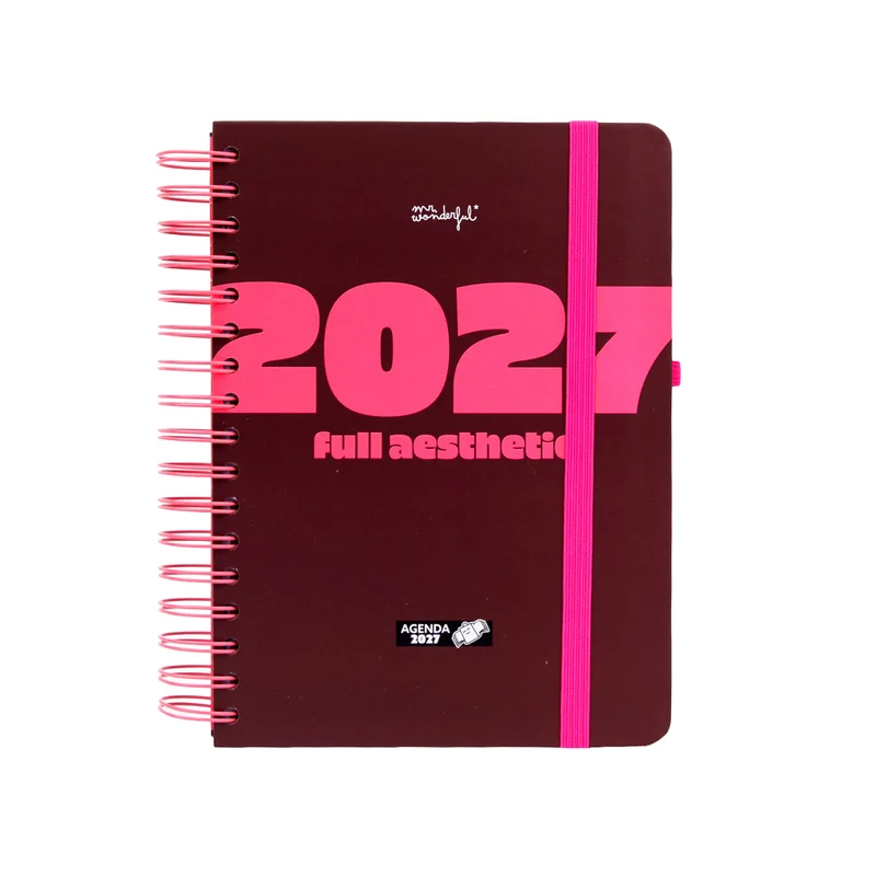 Agenda Giornaliera 2027 - Full aesthetic