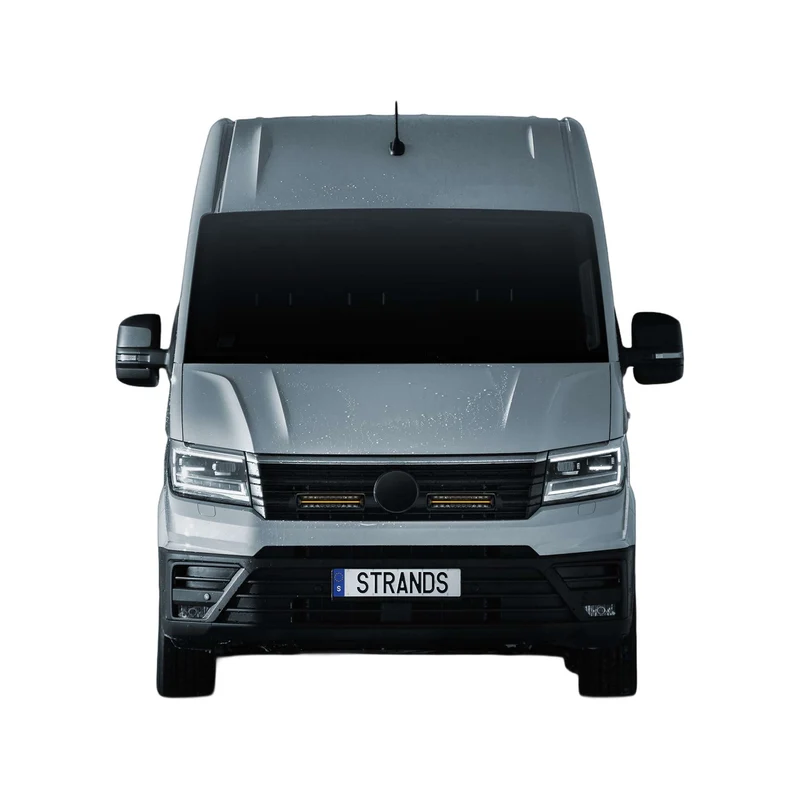 Kit de parrilla con barra de luces doble Strands Siberia XPA de 12" para VW Crafter 2017+