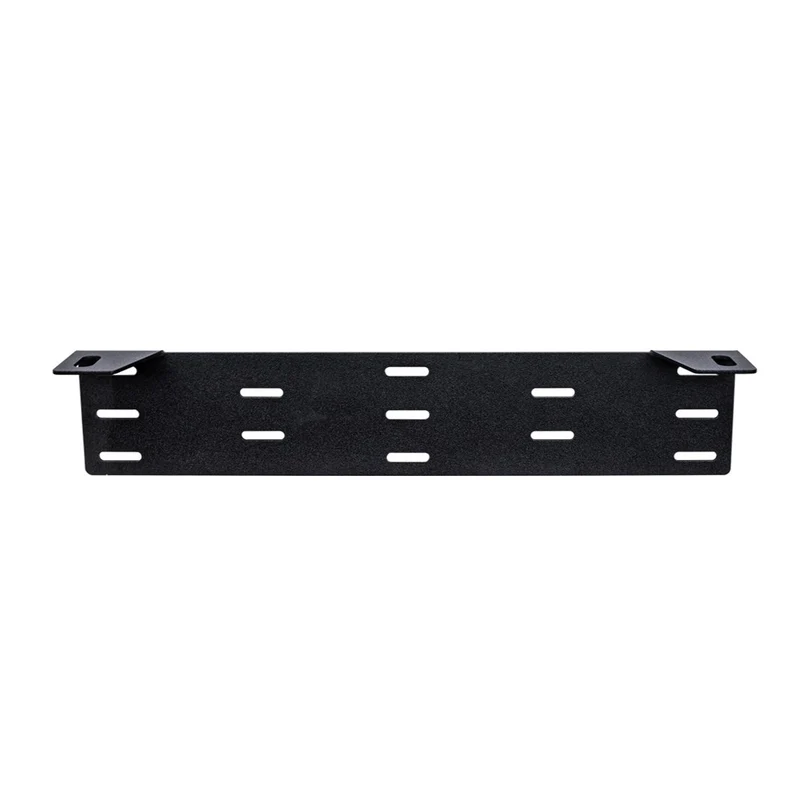 Soporte de montaje de placa de matrícula Strands para barra de luces LED o 2 focos/luces de conducción