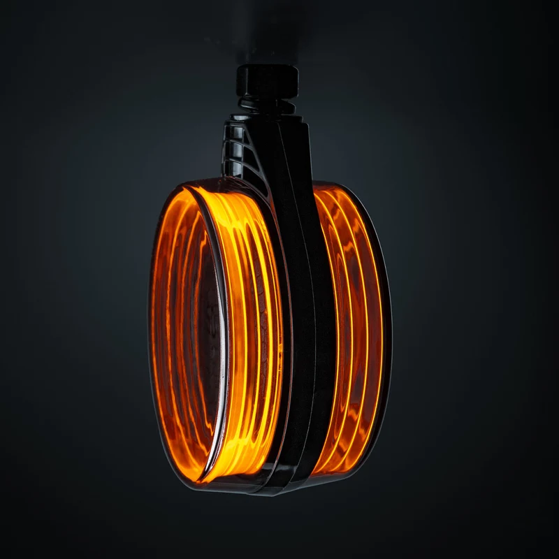 Lámpara colgante Strands FOR9T estilo piruleta española / LEDs ámbar