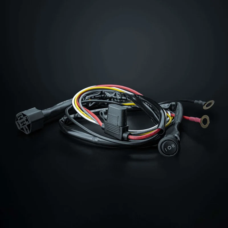 Arnés de cableado de la unidad de potencia Strands Pro XBB con interruptor