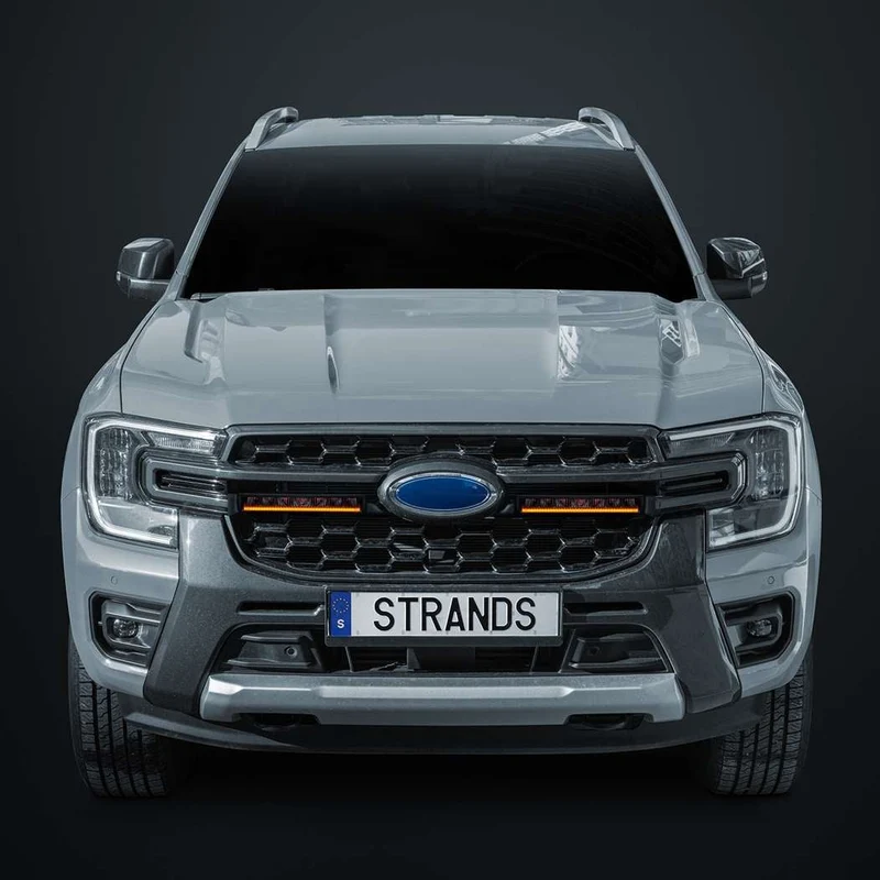 Kit de parrilla de luz Strands Twin Firefly de 10" para Ford Ranger Wildtrack 2023-