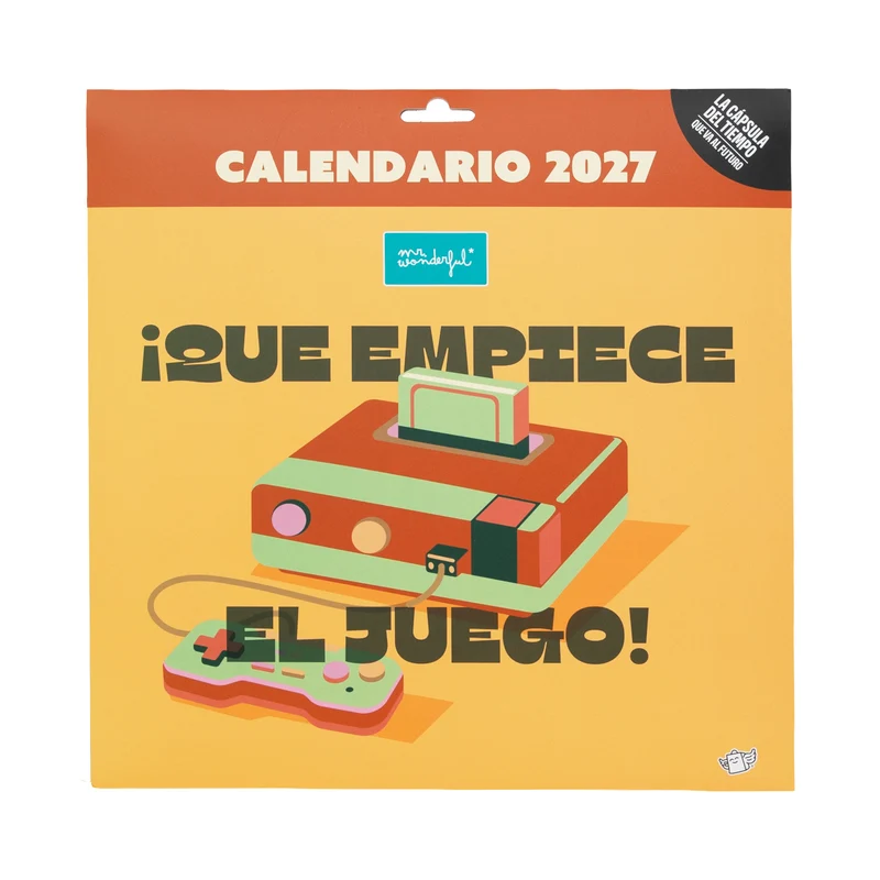 Poster calendar 2027 - ¡Que empiece el juego!