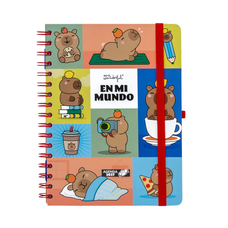 Agenda Semanal 2027 Mr. Wonderful - En Mi Mundo
