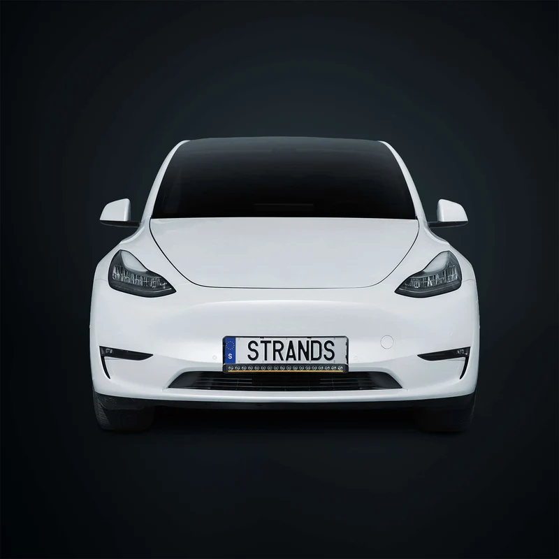 Kit de barra de luces para matrícula Strands Nuuk D-Line para Tesla Model Y 2020-2024