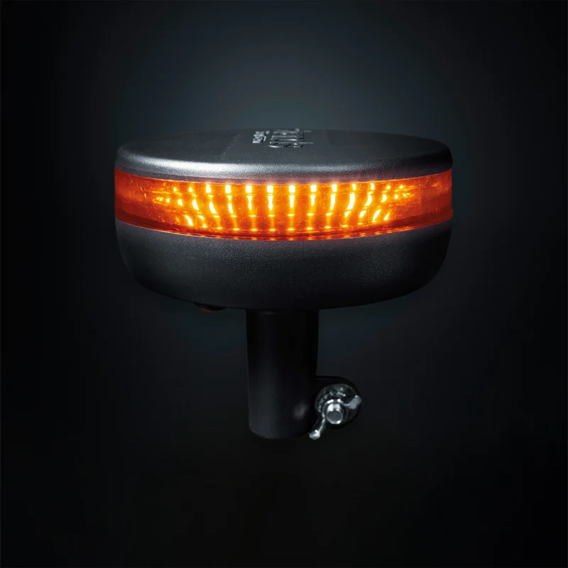 Baliza Strands Cruise Light para montaje en poste DIN / Lente oscura