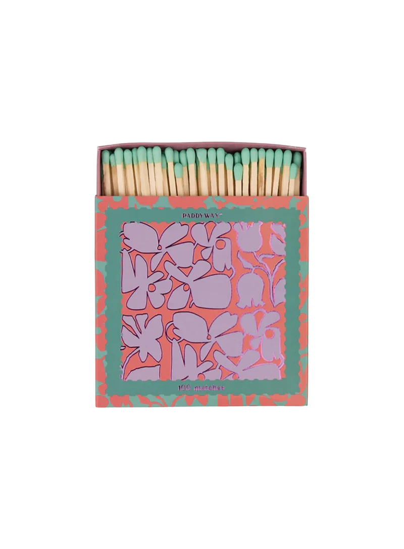 Cerillas Jumbo Matches Floral