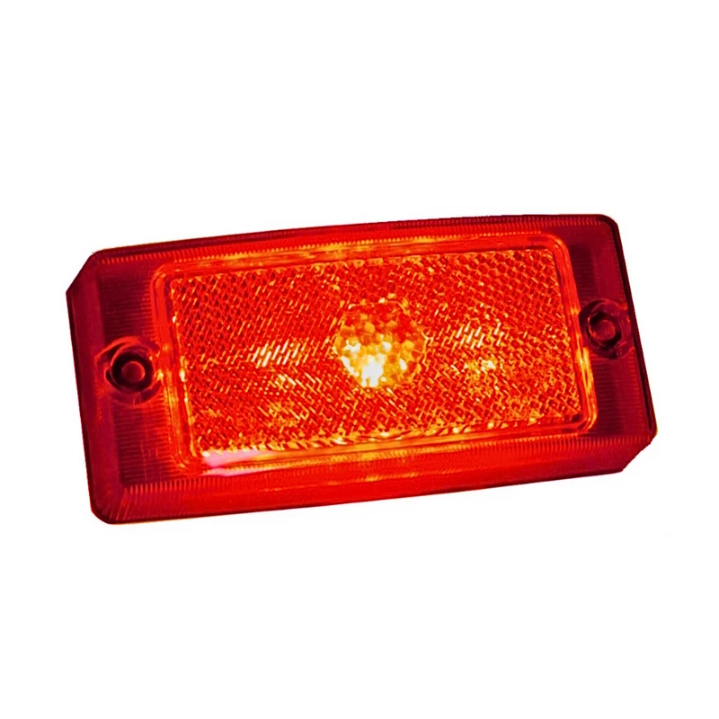 Lámpara de Marcación Trasera LED Clásica / Estilo Hella / Lente Roja