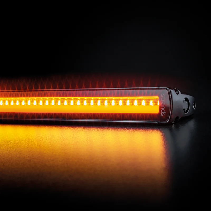 Luz de posición baja del conductor de Strands con luz estroboscópica de advertencia de peligro / 30"