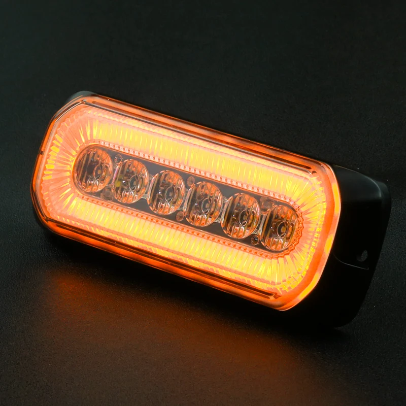 Luz estroboscópica Juluen Halo Blitz con halo ámbar
