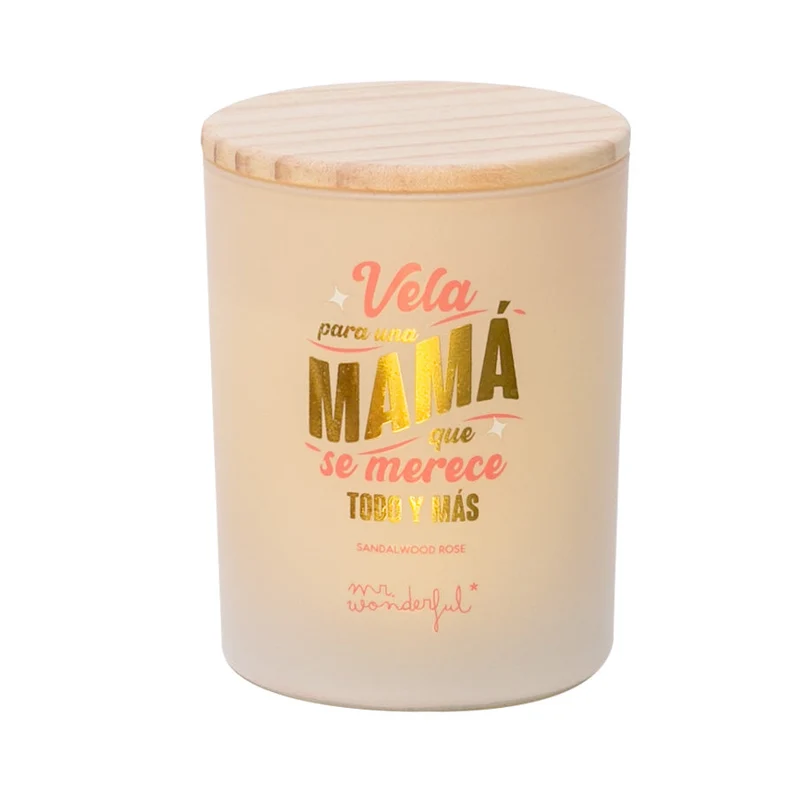 Vela aromática - Vela para una mamá que merece todo y más